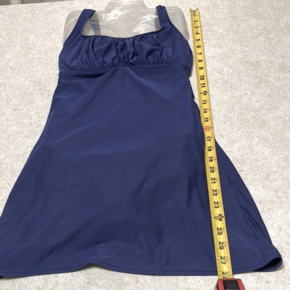 Lands' End Women's One Piece Swimsuit - Navy - Picture 6 of 9